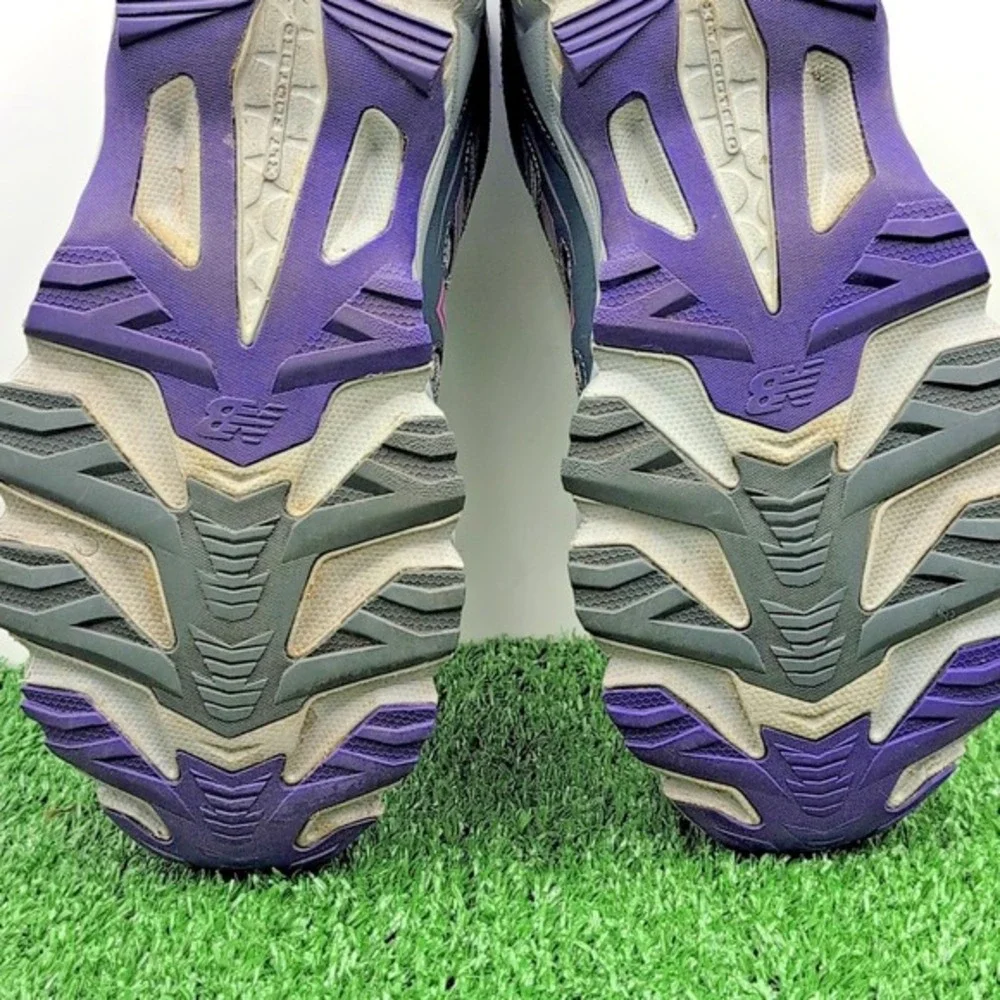 New Balance 412 v2 Shoes Women's 10 Gray Purple‎ Athletic Running Trail Sneakers